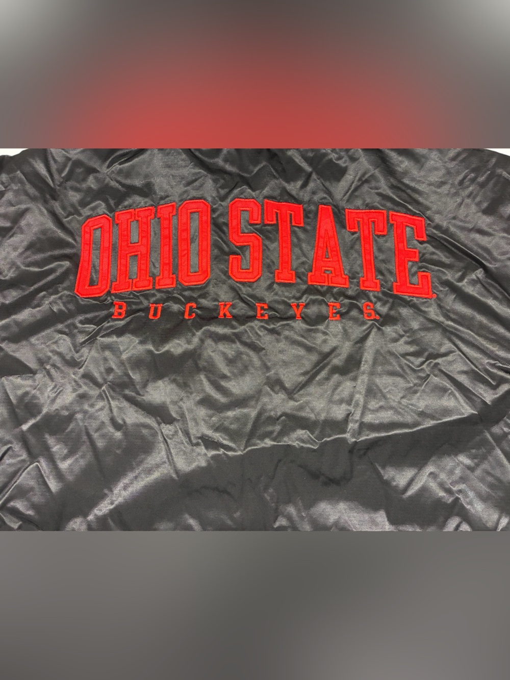 NEW Rivalry Threads Men's Ohio State Zip Up Bomber Jacket Size Large - Picture 4 of 4